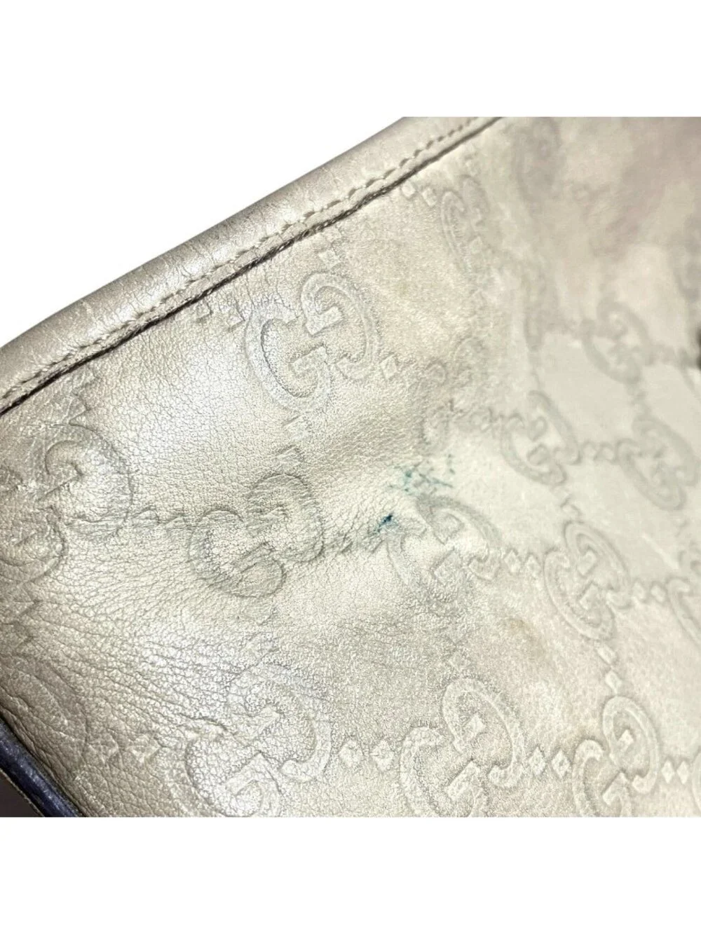 Gucci Abbey Guccissima Shoulder Bag Leather - Picture 7 of 9